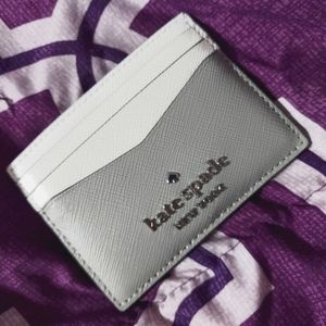 Kate Spade Grey Cardholder